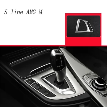 Avto Styling Za BMW F30 serije 3 obdobje 2013-2018 Auto Control Prestavna Plošča Nalepke Dekorativni Pokrov trim Notranja Oprema LHD