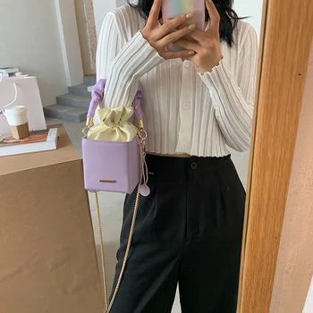 ženske torbe oblikovalec Modni trend vrvico vedro žensko majhno vrečko verige elektronske lady torbici polje messenger bag 2020 nova