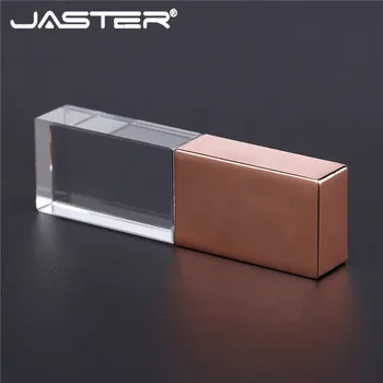 JASTER LOGOTIP prilagajanje pravi zmogljivosti Kristalno USB flash drive pendrive 8GB 16GB 32GB 64GB 128GB memory stick Zunanje Skladiščenje