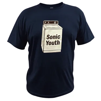 Sonic Youth T Shirt Alternativa Pop Bendu Tees Grafiko, ki je Natisnjena Vrhovi Udobno Priložnostne Kratek Rokav Homme EU Velikost Bombaž