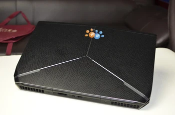 Laptop Ogljikovih vlaken vinil Kože Nalepke Kritje Za 2019 sprostitev Alienware M15 R2 2. Gen 15.6