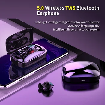 X29 Bluetooth Slušalke Brezžične Čepkov Šport Blutooth Slušalke Slušalke Touch Kontrole V5.0 Za Xiaomi Huawei Slušalka Z Mikrofonom