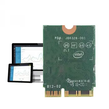 Wi-Fi 6 Intel AX201 Bluetooth 5.0 Dual Band 2,4 G/5 G 802.11 ac/ax vmesniško Kartico Wifi Wlan 2.4 Gbps AX201NGW NGFF Brezžični R1A3