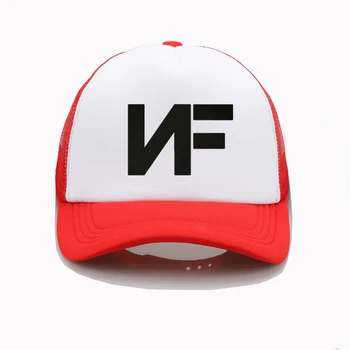 NF Pravi Glasbe, Logo Print Print Baseball kapice moški Ženske cool Mesh Kamiondžija skp nastavljiv vrnitev žoge klobuki