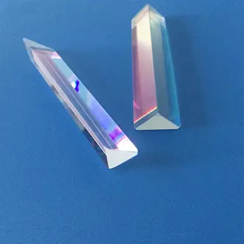 Optična Prizma Stekla Trikotno Trojno Prizma Za Fotografiranje Šolski Lab Poučevanja Spektra Svetlobe Fizika Kota, Ki Odražajo