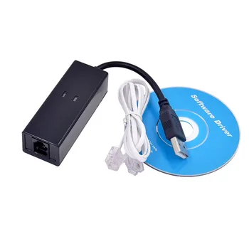 Prenosni Dial Up VoiceExternal USB 2.0 56kbs USB Modem s Telefonsko RJ11 Cablefor Windows XP/ Win 7/8/Linux