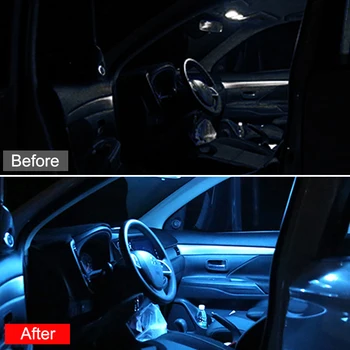 Za Hyundai IX35 2010 2011 2012 2013 4pcs 12v Napak Avtomobilske LED Sijalke Notranje zadeve Branje Svetilke Trunk Svetlobe Dodatki