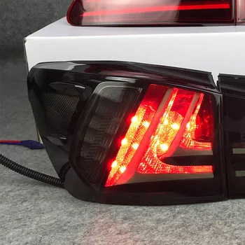 LED Rep Luč za Montažo Lexus IS250 IS300 IS350 2006-2012 LED Rep Svetlobo, Obratno Svetlobe, Struženje, Opozorilne Luči Zadaj Megla