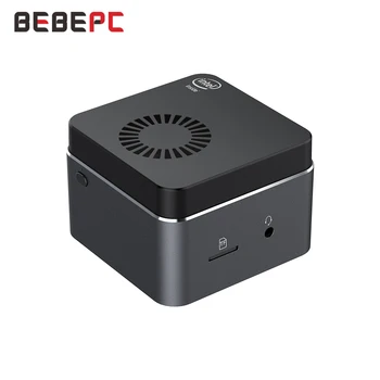 BEBEPC Prenosni Mini PC Intel Celeron N4100 Quad Jedra 8GB LPDDR4 Windows 10 2.4 G/5 G Dual Band Wifi Bluetooth 4.2 2.0 HDMI 2*USB